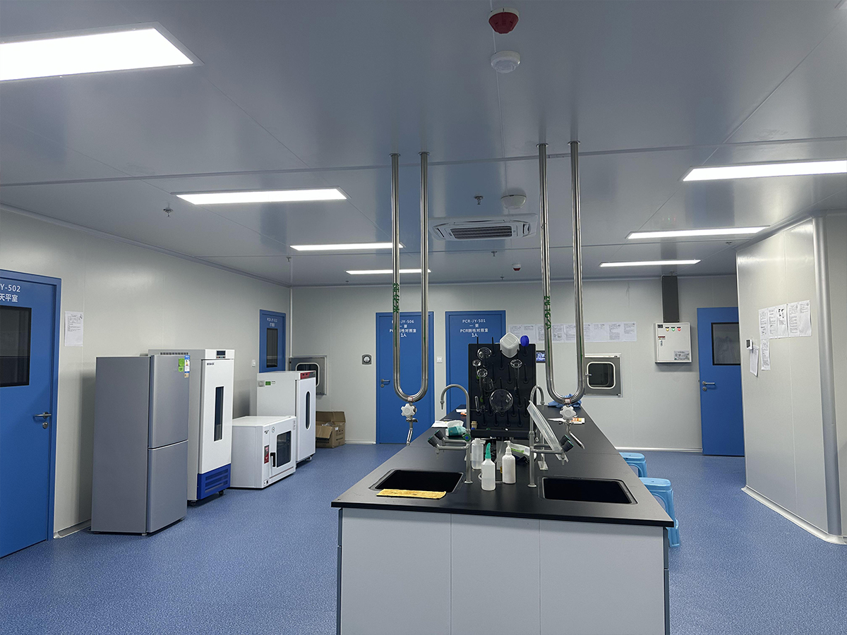 合肥深藍生產廠房保健食品潔凈車間設計與施工工程